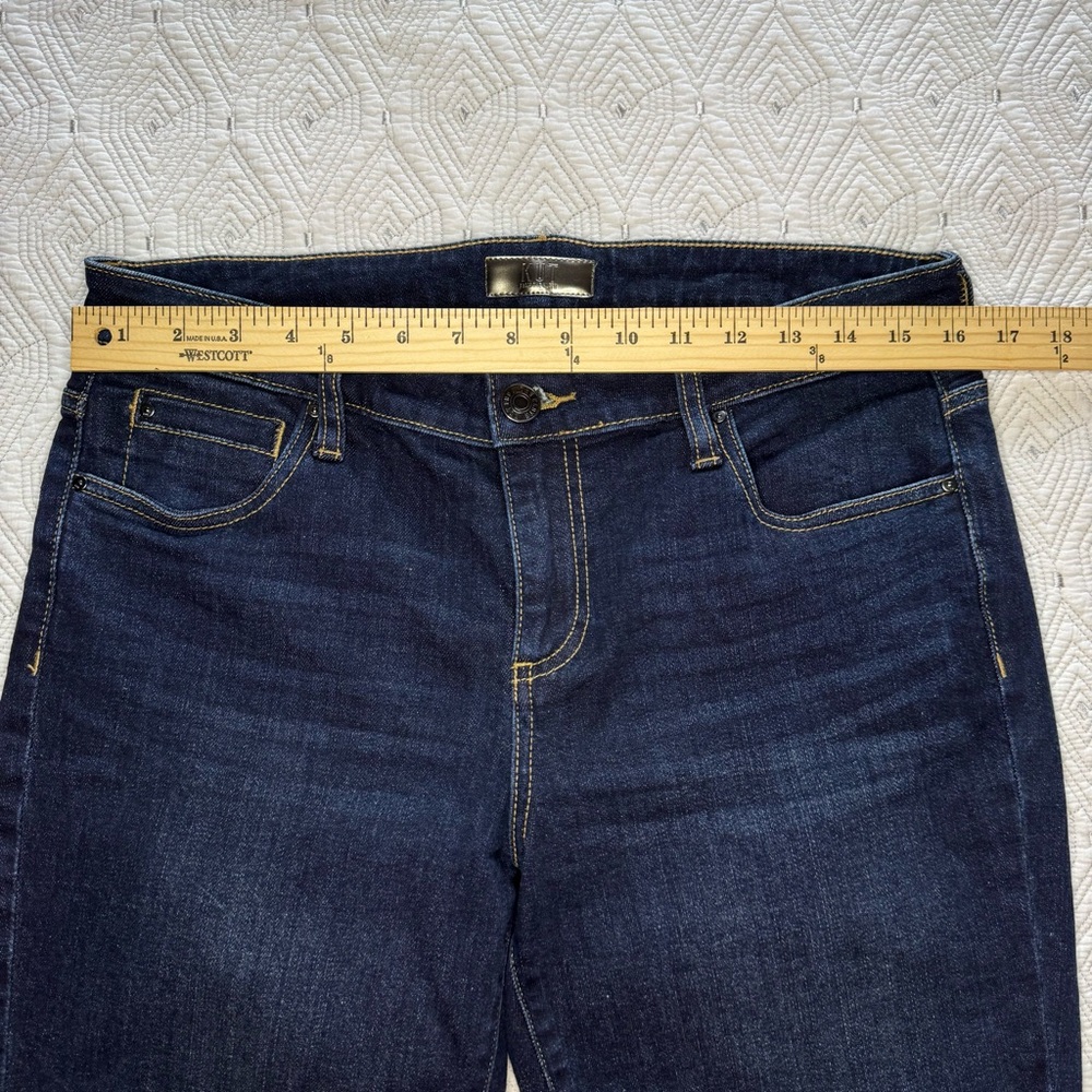 Kut from the Kloth Catherine Boyfriend Jeans Straight Leg Mid Rise Denim Sz 8 - Picture 9 of 12